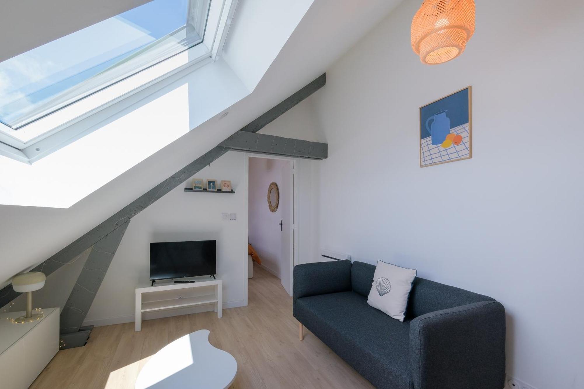 Le Perchoir Du Marche - Appt Pour 2 Apartment Saint-Nazaire  Exterior photo